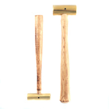 Type BH polished brass hammers